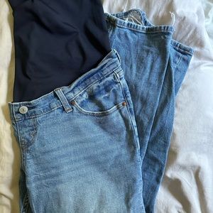 Maternity Abercrombie and Fitch jeans